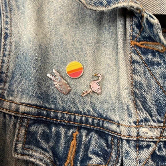 Marine Layer denim jacket small - Picture 2 of 5